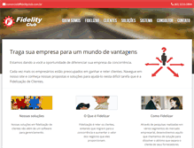 Tablet Screenshot of fidelityclub.com.br